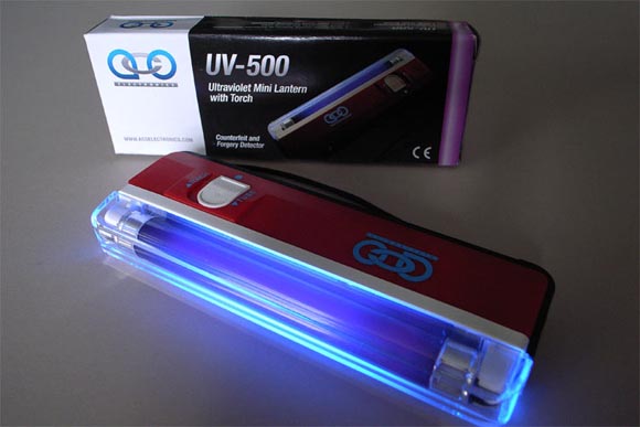 UV500 Lamp with torch